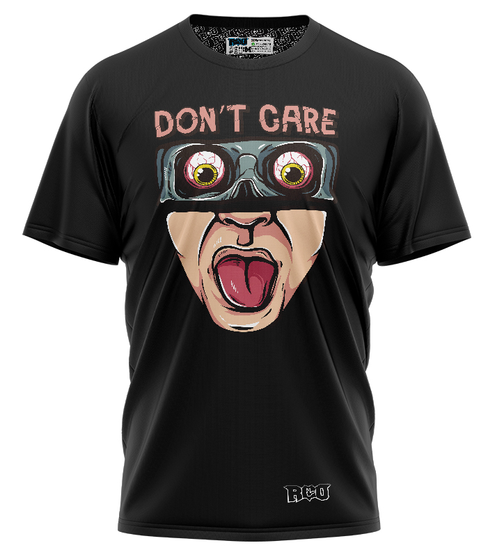 Tshirt-DONT-CARE-BLACK